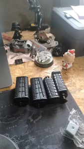 ยางพักเท้าหน้าหลังเดิม สปราค / ชุดยางพักเท้าเดิม รุ่น SPARK (ทุกตัว)/X1/FRESH/FINN ( มีแยกชุดจำหน่าย ) ยางพักเท้าหลัง ฟิน งานอะไหล่เกรดศูนย์