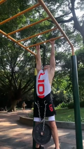 Đai Đeo Tạ VALEO Bản Nâng Cấp Chốt Cài  Móc Xích Tạ Tập Gym  Tập Tạ  Thể Thao  DIP BELT VL-922