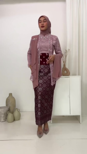 Set Kebaya Laksmi Kutubaru - Kebaya Lamaran Modern - Kebaya Wisuda - Kebaya Bridesmaid