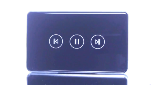 Công tắc điều khiển Cửa cuốn thông minh wifi loại cao cấp bo viền nhôm màu