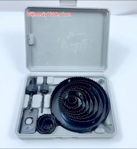 Bộ Mũi Khoét Thạch Cao Và Gỗ Mềm 16 Chi Tiết Chuyên Dụng