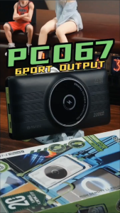 BAVIN PC067 Powerbank PD Fast Charging 22.5W Built-in Cable Wired + 15W QI Wireless 20000mAh Power Bank