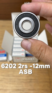 Bearing/Laher/laker 6202 2rs -12MM ASB 6202 as 12mm ASB (ISI 10PCS)