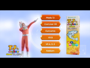 TJ Joybee Grow Emulsion 200ml Minyak Ikan Membantu Pertumbuhan Anak