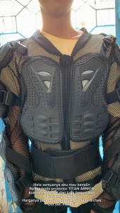 Rompi Body Protector TITAN ARMOR: Perlindungan Terbaik untuk Motorcross & Touring