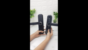 tuya ลูกบิดประตูอัฉริยะ WIFI ใช้งานง่าย เป็นการปลดล็อคผ่านแอพพลิเคชั่นด้วยระบบบลูทูธ DL-M04