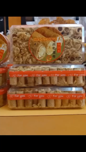 ทองม้วนหมูหยองเกรดเอ 500กรัม รสเข้มข้น แพ็คกล่อง 330฿