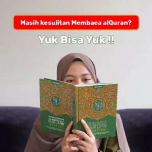 Alquran latin terjemah tajwid al-madrasah duo latin Uk A5 - Al-Quran almadrasah al quran alqosbah EVHA belajar membaca hafalan
