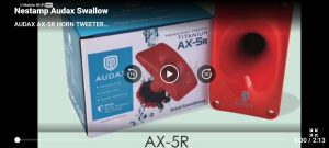 AUDAX AX-5 / AX-5R PROFESSIONAL TWEETER