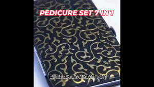 Alat Manicure Pedicure Set 7 in 1 Perawatan Kuku Dompet Eksklusif (MG45)