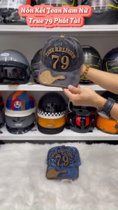 Nón Kết Jean Ông Địa Thêu Số 79 Cao Cấp.