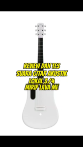 [PACK KAYU] Gitar Akustik 3/4 Lokal Premium Model LAVA ME dan Akustik Yamaha Apx senar string Tanam Besi Gitar Estetik