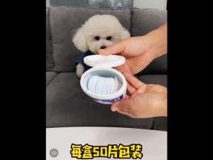 Cocoyo 50 PCS Pet Finger Wet Wipes Finger Oral Dental Wipes Pet Teeth Care Dog Cat Earwax Tear Stain Teeth Cleaning Pet Finger Toothbrush