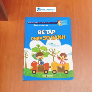Sách - Tư Duy Toán Học Hàn Quốc - Bé Tập Phép So Sánh-Vanlangbooks