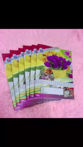 SET OF 6PCS MATH NOTE BOOK 50 LEAVES 60GRMS (BRAND NEW)