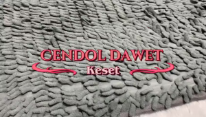 Bright Crown Karpet Cendol Microfiber Anti Slip UK 70X140CM PREMIUM 5 Warna