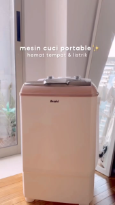 Arashi Mesin Cuci 1 Tabung Otomatis - AWM-452A - FREE ONGKIR Jabodetabek