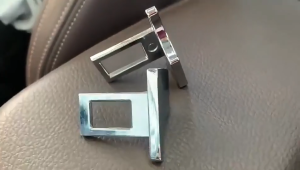 Universal 2PCS Car Seat Belt ClipZinc Alloy Car Seatbelt Buckles Alarm Silencer To Cut Off Warning Alarms for Car SUV