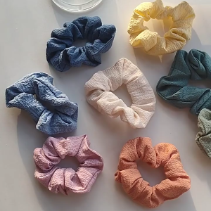 NICE CHILD Ikat Rambut Korea Polos Warna Warni Karet Cepol Kuncir Rambut Import