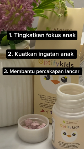 Farmedy OptifyKids: Boost Brain Health & Eye for Growing Kids - Lutein DHA Omega 3 6 9 Sacha Inchi Oil Walnut Peptide Goji Berry Red Amaranth Astaxanthin (60 Tablets)