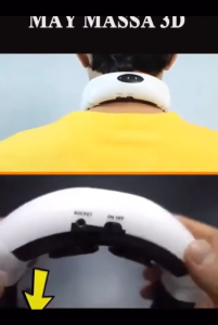 Máy Massage Vai Gáy Cổ Cao Cấp Máy Massage Cổ Cảm Ứng 3D Thông MinhMáy matxa hiện đại mẫu mới 2021Máy matxa cao cấp công suất hơn