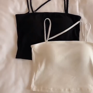 Melisacollection | Tanktop Crop Top 3 Tali Pakaian Dalam Wanita Cewek Korea