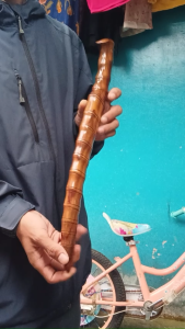 Pisau Sembelih Zambia Sonokeling Baja Per Siap Pakai