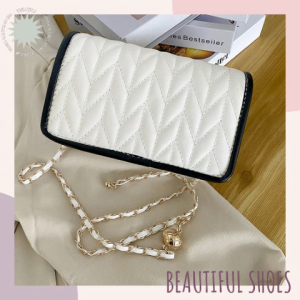 LHFriday สุดคุ้ม กระเป๋าสะพายแฟชั่น ผู้หญิง วัสดุหนัง PU อย่างดี ทนทาน กันน้ำ นิ่ม น้ำหนักเบา ดีไซน์มาแบบเรียบๆ แต่ดูโก้ โอ้โห จึ้งมากแม๊