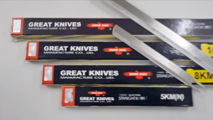 PISAU POTONG KAIN / GOLDEN EAGLE STRAIGHT KNIFE AUTHENTIC CLOTH CUTTING MACHINE BLADE 5"/8"/10"/12" (ALLOY STEEL)