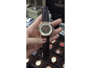Promo Jam Tangan Wanita FS ME 3078 / ME3078 Townsman Analog Display Automatic Self Wind Brown Original Garansi 2 Tahun [✔COD][100% Authentic]