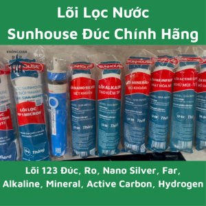(Chào Sàn) Trọn Bộ 10 Lõi Lọc Nước Sunhouse Đúc Chính Hãng - Dùng Cho Các Model Sunhouse 10 Lõi SHA8893KL SHA8892KL SHA8815K SHA8811K SHA8810K...
