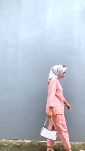 COD - ONESET WANITA JUMBO TERBARU 2024 COZIE SET SIZE S SAMPAI 4XL BAHAN CRINCLE AIRFLOW PREMIUM TERBARU 2024