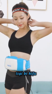 Đai Massage Rung Nóng Giảm Mỡ Bụng Toàn Thân Cao Cấp Có Remote Đi KèmĐai tập bụng Magic Đai lưng tập Gym nâng cơ Máy massage rung nóng giảm mỡ mới dành cho nam nữ