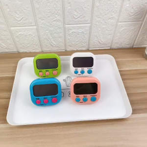 1PC Kitchen Timer Digital Visual Timer Stopwatch Countdown Timer Large LCD Screen Display Big Digits Loud Alarm
