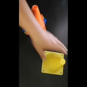 6PCS Agility Cones Soccer/Basketball Cones Traffic Cone Sport Training Agility Marker Cone Agility Cones Sports Equipment for Fitness Training