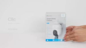 Ezviz C8c 3K 5MP Outdoor Camera  Pan/Tilt พูดคุยโต้ตอบได้ AI ตรวจจับ  รองรับเมม 512GB ประกัน2ปี