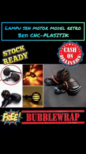 Lampu Sein Tralis Hitam Full Besi Universal CB RX King Scopy