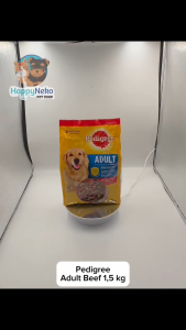 Pedigree Dog Food Beef & Vegetables Flavor For Adult 1.5 Kg