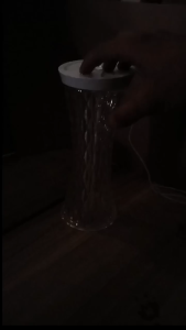 Portable Crystal Table Lamp Humidifier: A Stylish Addition to Your Bedroom & Dining Room