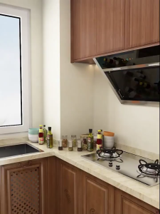 Rak dapur stainless steel Rak Bumbu dapur Rak Besi Serbaguna Rak panci Rak Bawah Wastafel