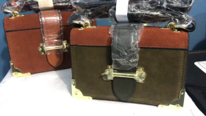 Tas Selempang Wanita Import Terbaru - Cokelat dan Hijau