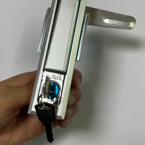 1Pcs Distribution Cabinet Door Lock Easy Access Control Zinc Alloy Cabinet Door Lock