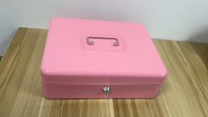 Cash Box With Money Tray And Lock Money Box With Cash Tray Lock Safe Box With Key Money Saving Organizer Lockable Multi-Grid Drawer Large Cash Cashier Box Stainless Steel Metal Cash Coin Register Insert Tray Replacement Money Cashier Drawer Box - Lazada