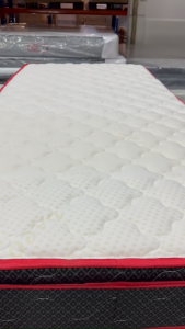 LaMoison Aloha Loft Single Size Bed Frame Single Spring Mattress Study Table Book Shelves and Chair - CM-BF61