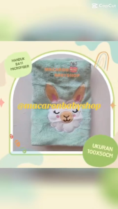 Handuk bayi lembut handuk baby microfiber murah baby towel handuk import murah kualitas premium handu ukuran 100 x 50