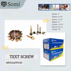 Text Screw For Metal and Wood 1 11/2 2 21/2 3(PER BOX)