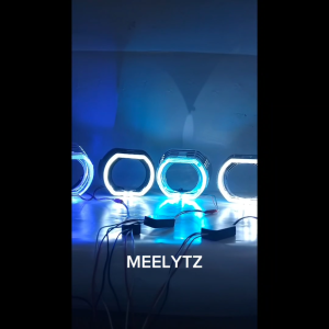 Lampu LED Shroud BMW Cocok Untuk Biled 25inc dan 3inc Angel Eye Crystal