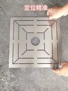 แผ่นสแตนเลส สำหรับนำตัดกระเบื้องเข้า Floor Drain/รูระบายน้ำ/Stainless-304 อย่างดี ทนทานไม่ขึ้นสนิม/ใช้งานง่าย-วาดแล้วตัด/สินค้าอยู่ในไทย+พร้อมจัดส่ง+ แผ่นสแตนเลส 304 - Lazada