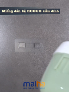 Miếng Dán Thay Thế Kệ Dán Tường Nhà Tắm Ecoco Dự Phòng Giá Treo Đồ Đa Năng Oenon Keo Siêu Dính Maiha