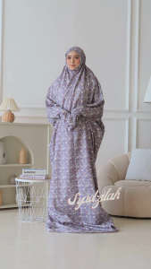 SYADZILAH - Mukena Terusan Dewasa Katun Premium Nadhira Series